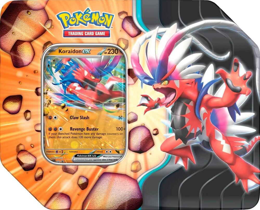 Pokemon Slashing Legends Tin [Koraidon ex]