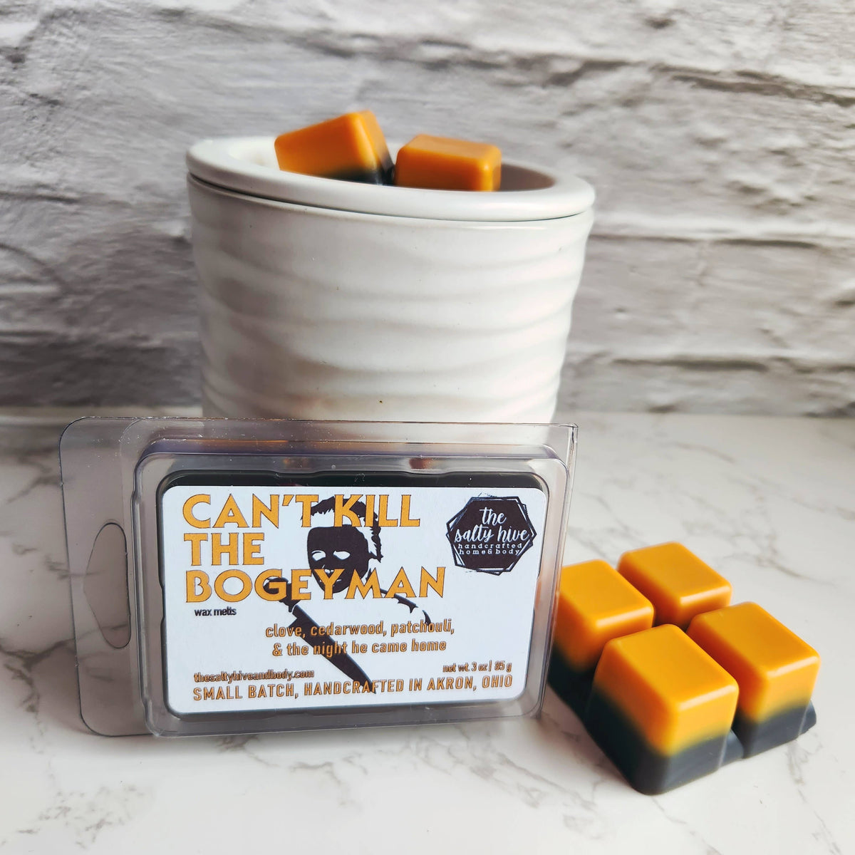 Can't Kill The Bogeyman horror wax melts, halloween movie