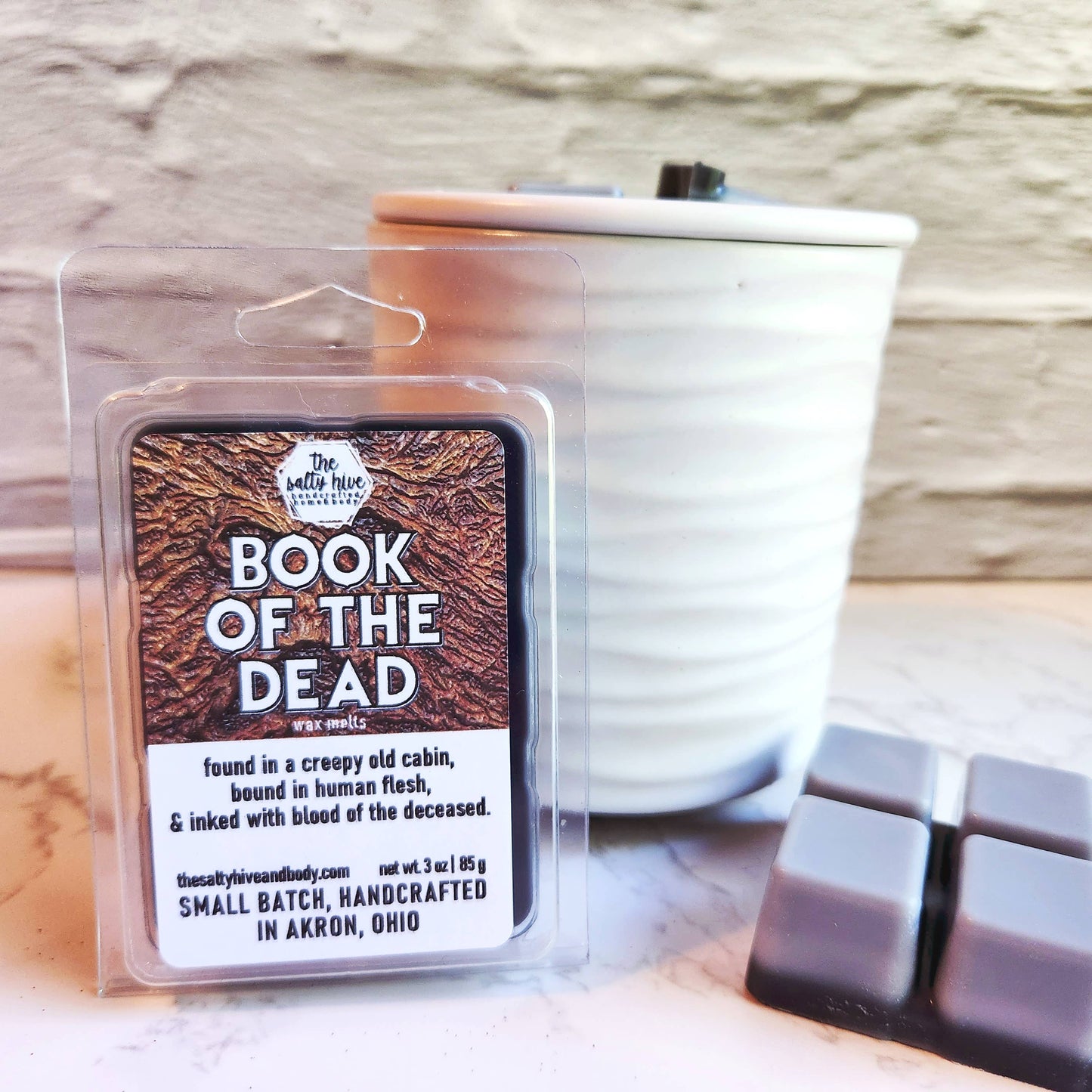 Book Of The Dead horror wax melts, halloween, evil dead