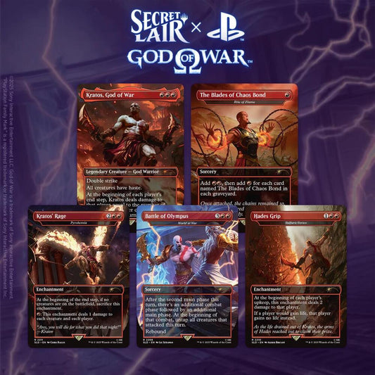Secret Lair x God of War: Greek - Non-Foil Edition