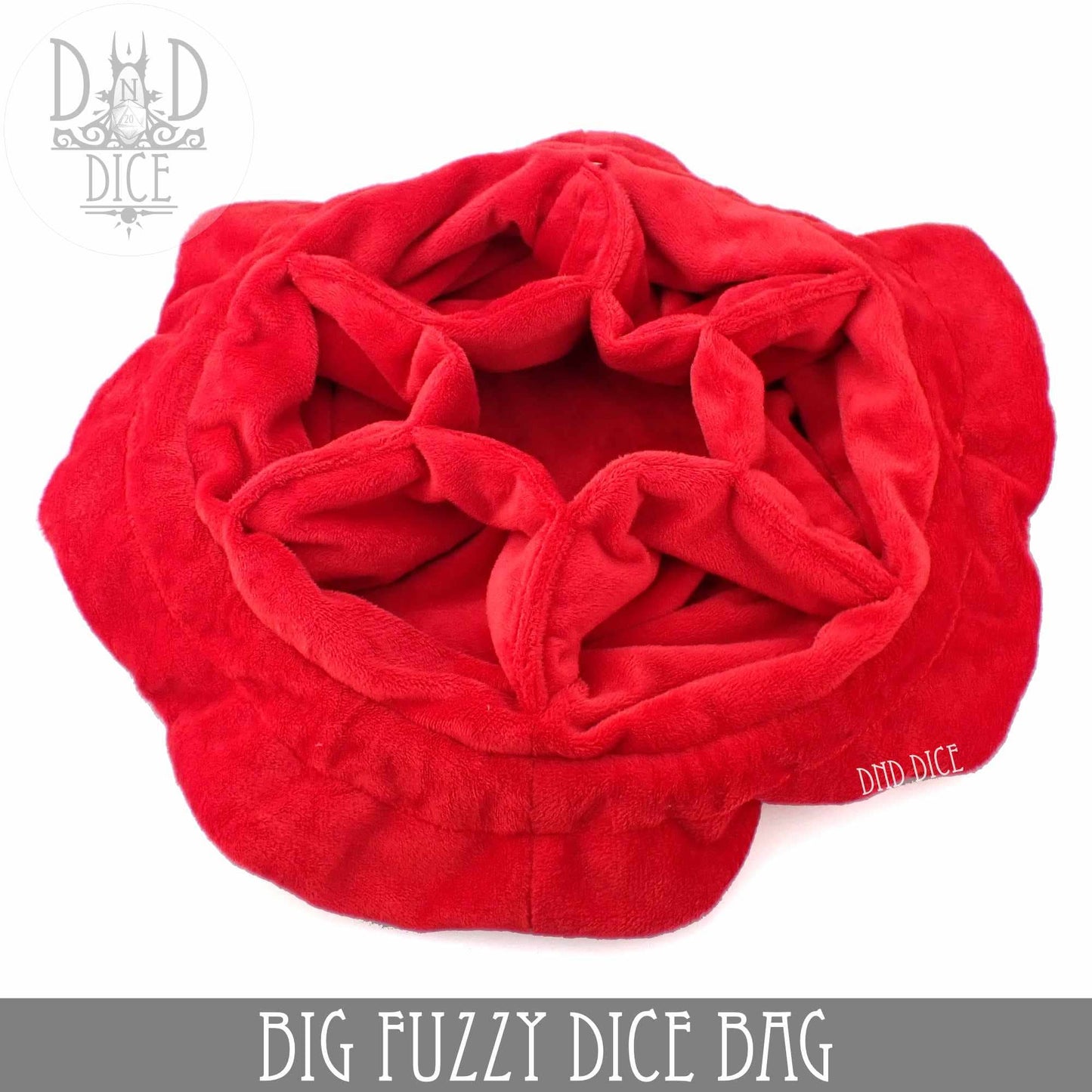 Big Fuzzy Dice Bag - 6 Colors: Black
