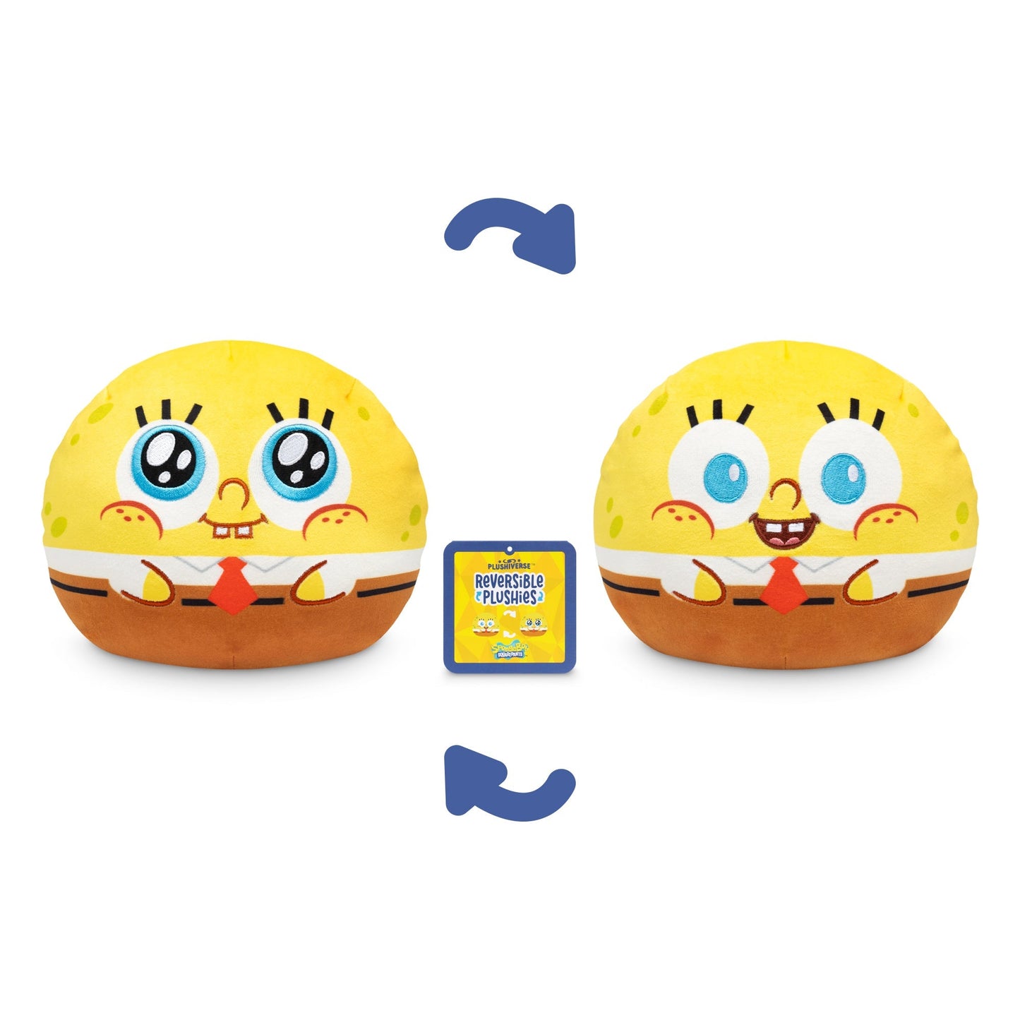 PLUSHIVERSE SPONGEBOB 6" REVERSIBLE PLUSHIE