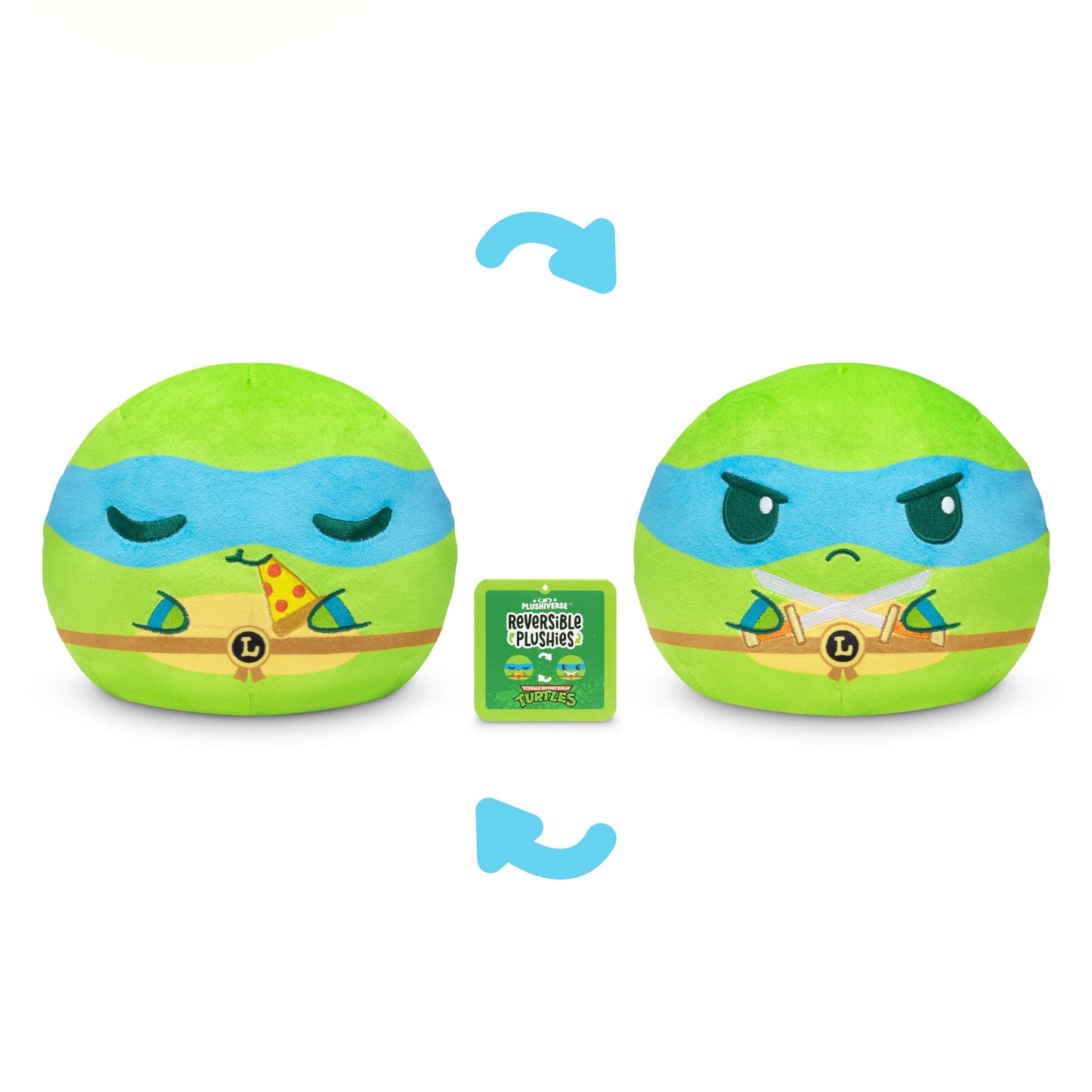 LEONARDO 6" REVERSIBLE PLUSHIE