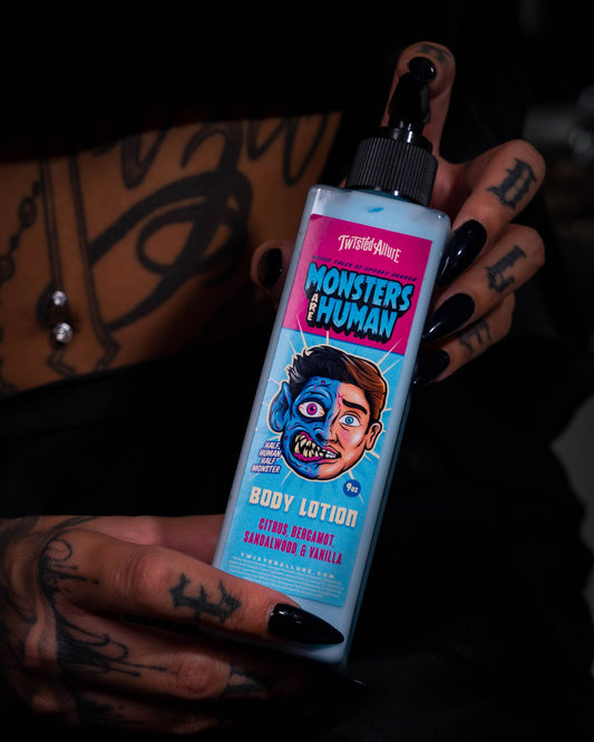 Monsters are Human Body Lotion
