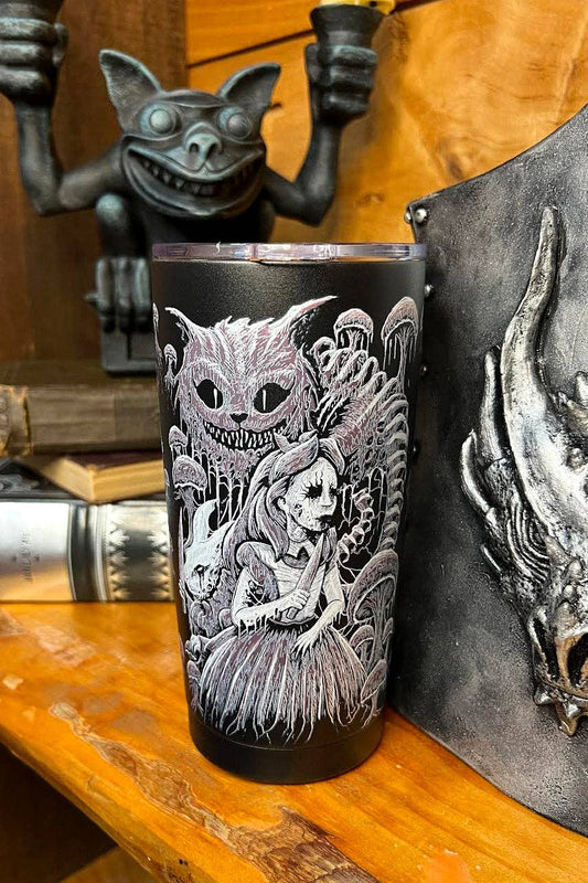 Alice In Murderland 20 oz Travel Mug
