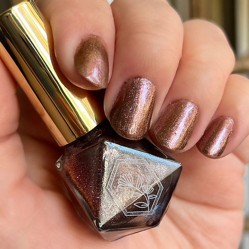 Revivalist - Crimson With Purple Sparkle - Nail Polish