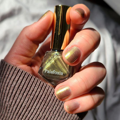 Earthbound - Luscious Magical Earthy Green Shimmer - Nail Polish