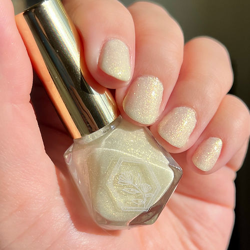 Sweet Pea - Glow In The Dark Golden Shimmer - Nail Polish