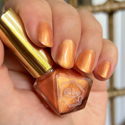 Orange Creamsicle Frosted Juicy Orange - Nail Polish
