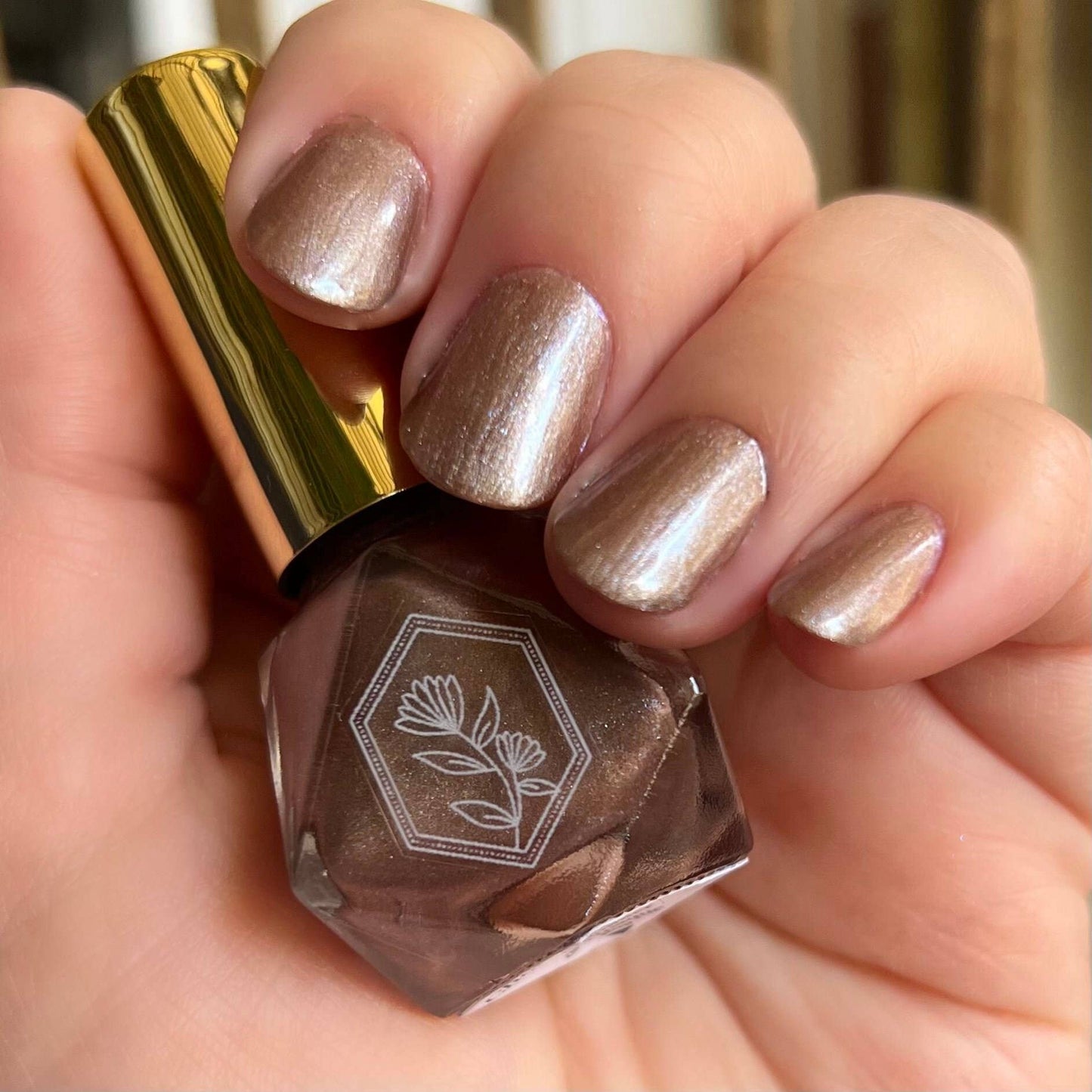 Chocolate Mousse - Smooth Chocolate W/ Hint of Blue Shimmer