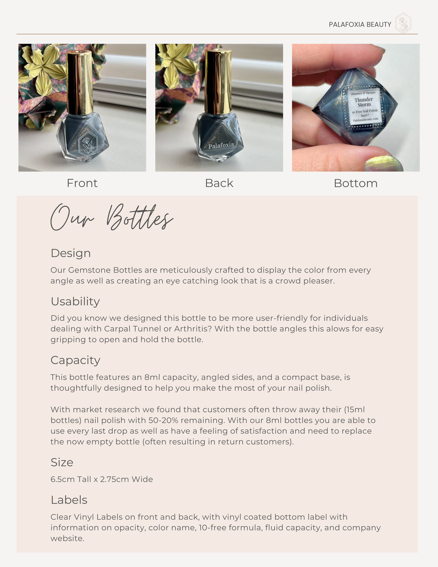 Sweet Pea - Glow In The Dark Golden Shimmer - Nail Polish