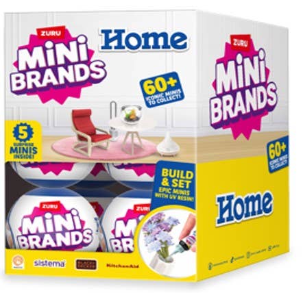 ZURU- MINI BRANDS -HOME1- 13 PC PDQ