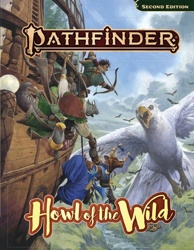Pathfinder Howl of the Wild: 6.5 x 8.5 x 0.5 / Paperback / 224