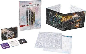 D&D RPG: Dungeon Master`s Screen Dungeon Kit