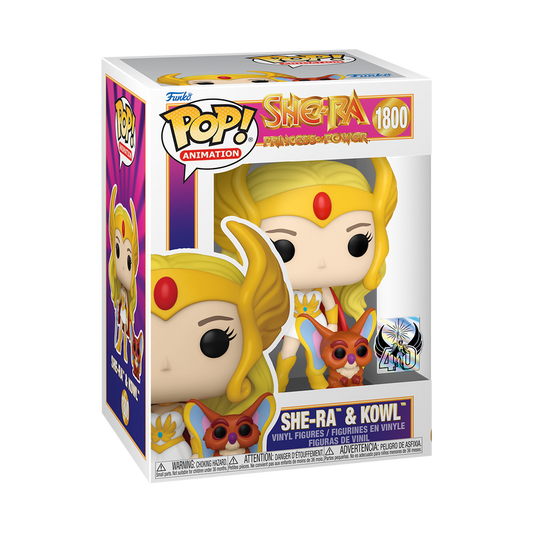 Pop! & Buddy She-Ra & Kowl (40th Anniversary)
