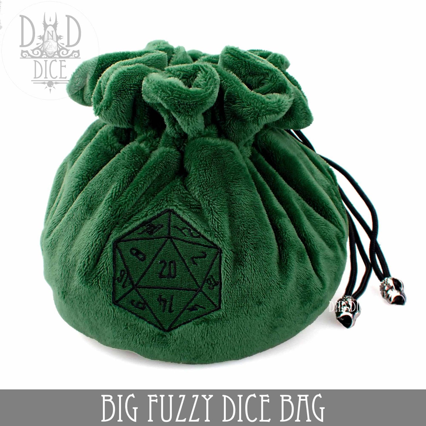 Big Fuzzy Dice Bag - 6 Colors: Purple