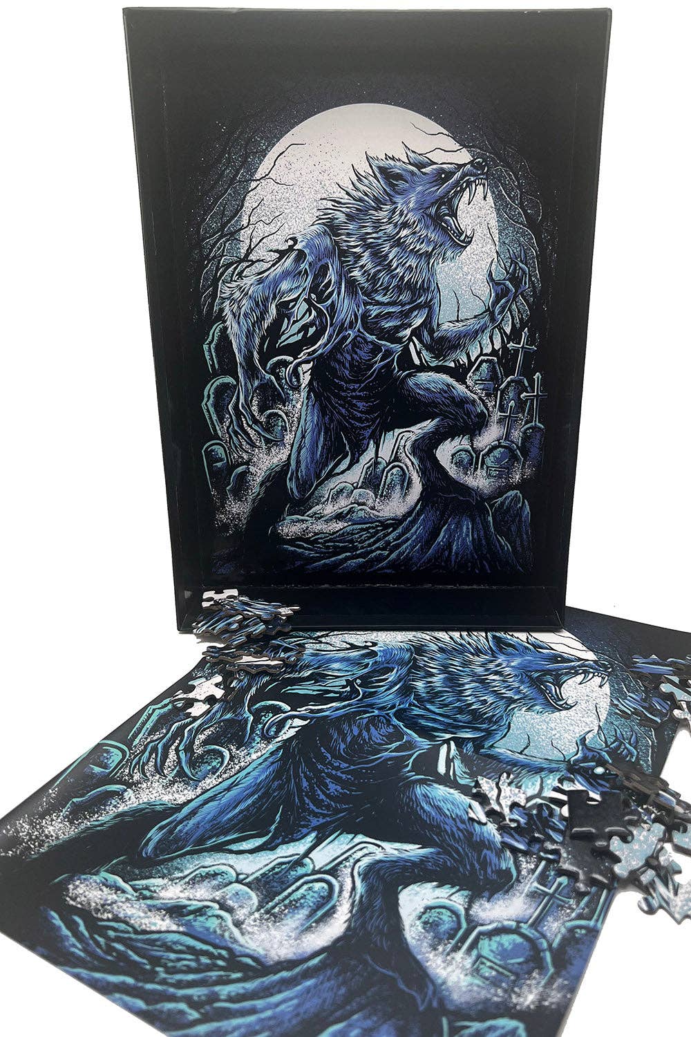 Blue Blood Werewolf Jigsaw Puzzle