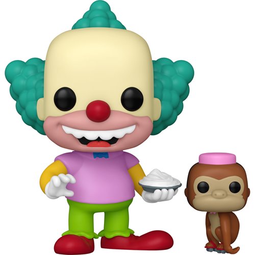 The Simpsons Krusty with Mr. Teeny Funko Pop! Vinyl Figure and Pop! Buddy #1741