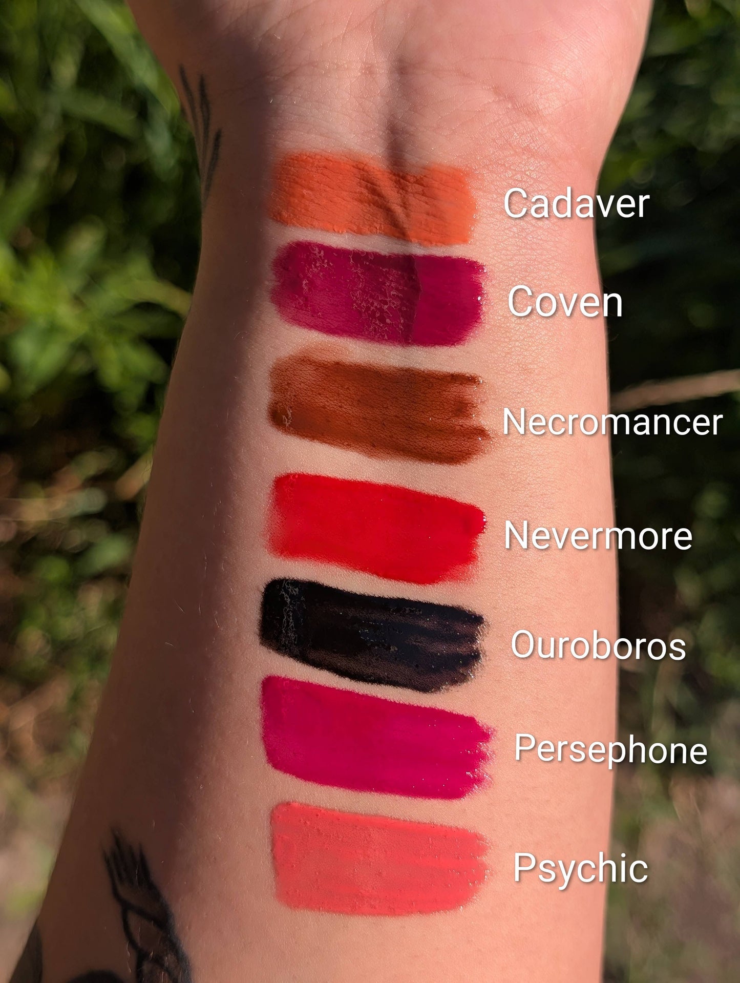 NEVERMORE - (Silver Edition) Red wild cherry lip gloss