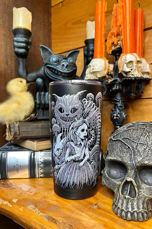 Alice In Murderland 20 oz Travel Mug