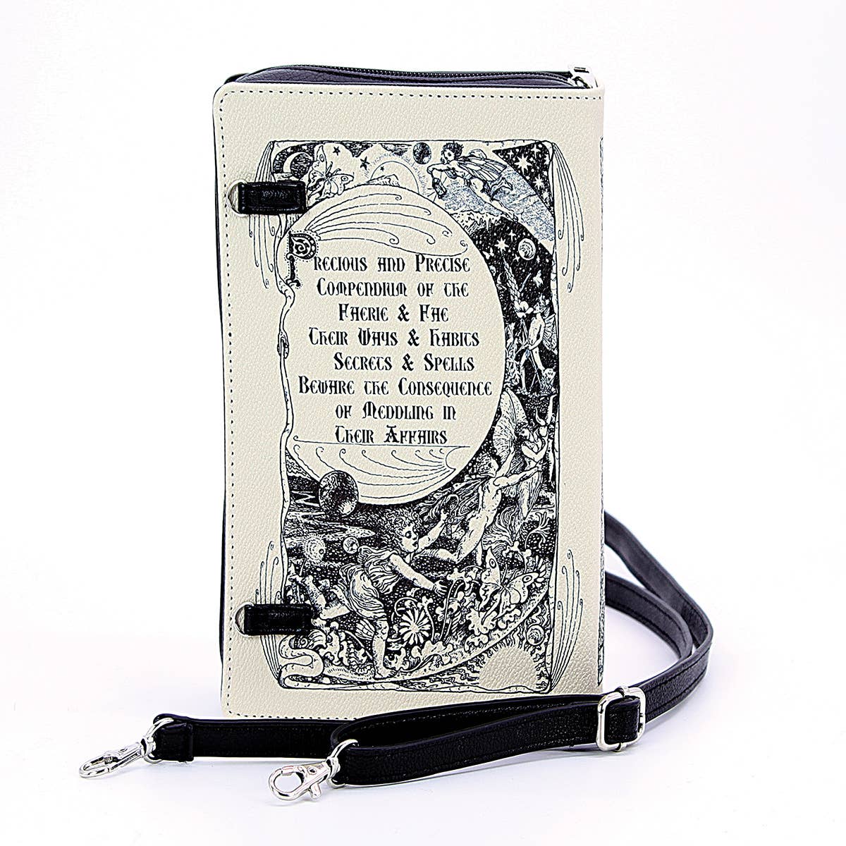 Book of Fairies Clutch Bag