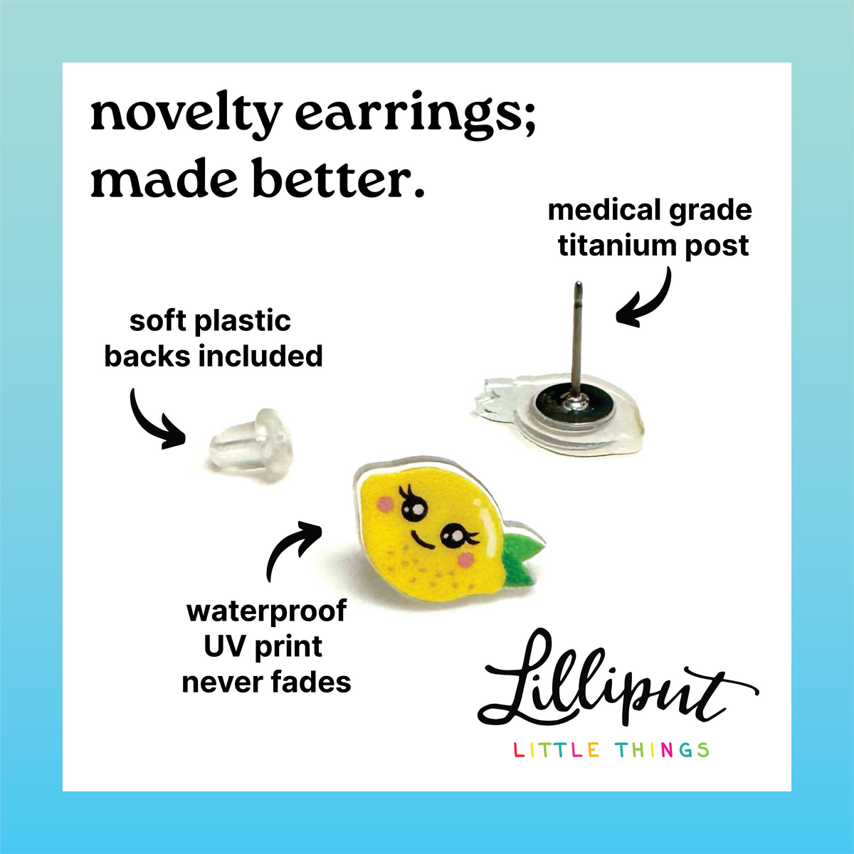 Cauldron Earrings - GLOW IN THE DARK / Halloween Earrings