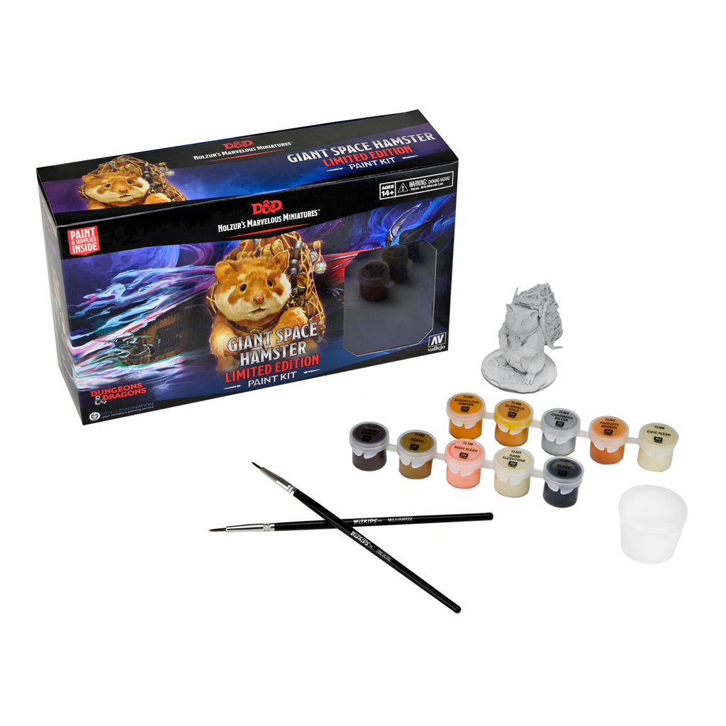 D&D Nolzur's Marvelous Miniatures: Paint Kit Limited Edition - Giant Space Hamster