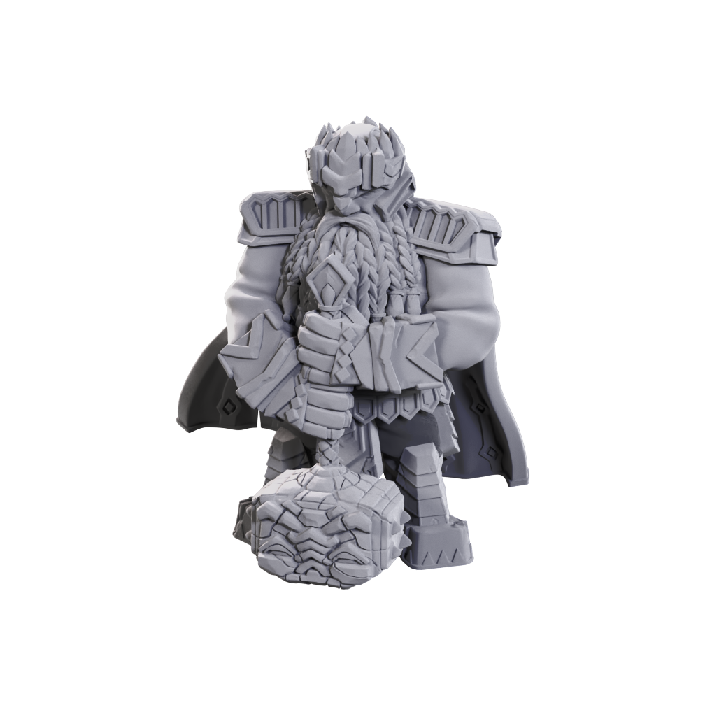 WizKids Pathfinder Deep Cuts: Male Dwarf Champion High-Level