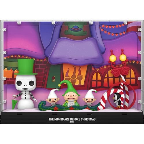 The Nightmare Before Christmas 30th Anniversary Snowman Jack / Carolers Deluxe Funko Pop!