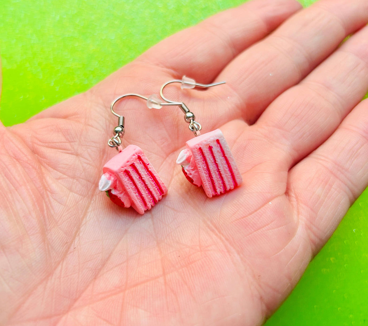 Cake Earrings Food Earrings Miniatures Earrings