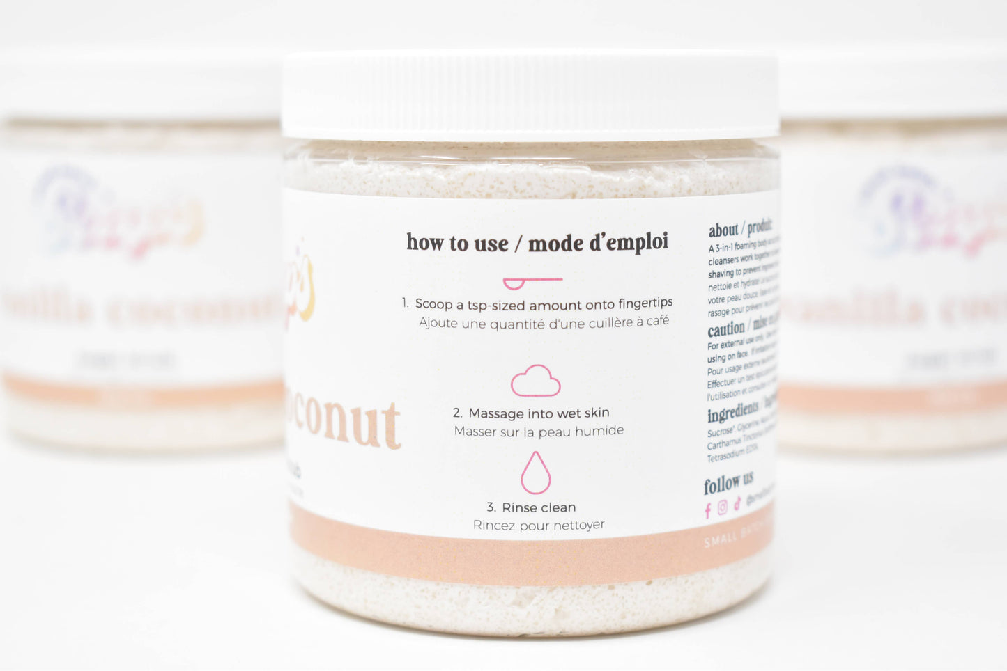 Vanilla Coconut Sugar Scrub
