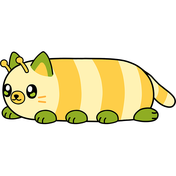Squishable - Mini Kittypillar Plush