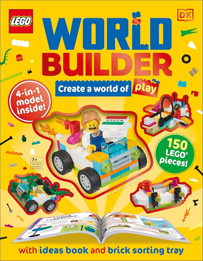LEGO World Builder: Create a World of Play with 4-in-1 Model and 150+ Build Ideas! cover image