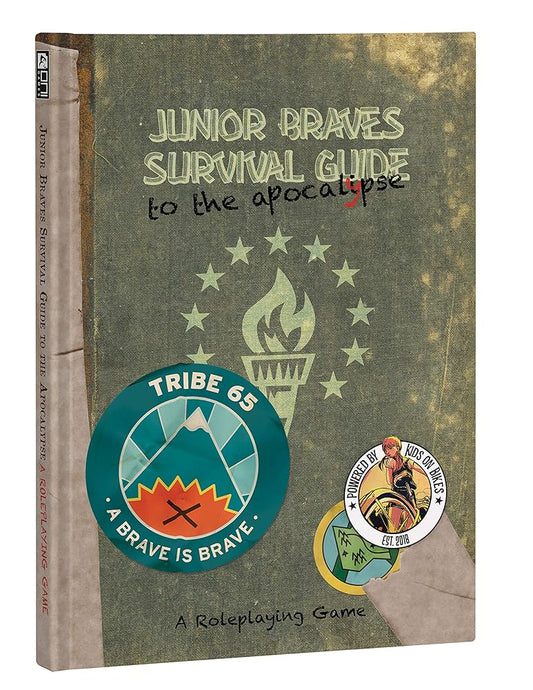 Renegade Game Studios Junior Braves Survival Guide to The Apocalypse Role Playing Game Book cover image