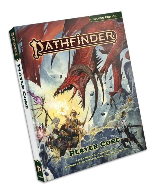 Paizo Pathfinder Remaster Player Core Rulebook 2nd Edition - Hardcover - 28 November 2023: Pathfinder Player Core P2 cover image