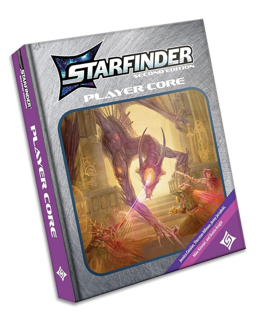 Starfinder Player Core [Hardcover] Catalan, Jessica; Hillman, Thurston; Jarzabski, Jenny; Kimmel, Mike and Knight, Dustin cover image