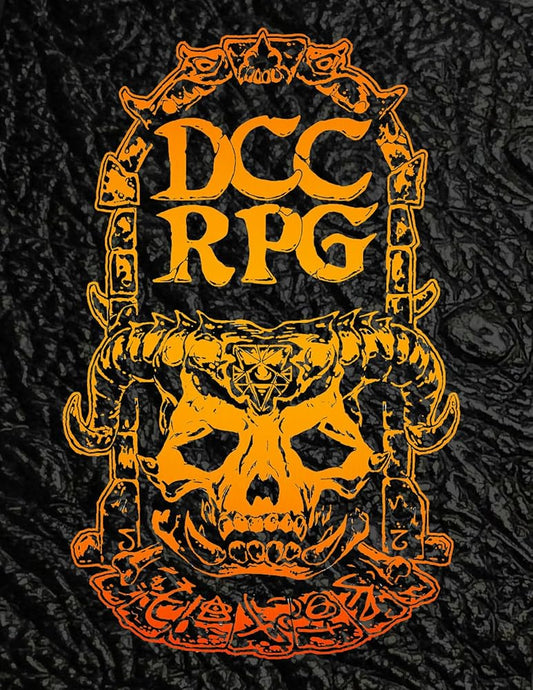 Dungeon Crawl Classics Core Rulebook―Demon Skull Monster Hide Edition cover image