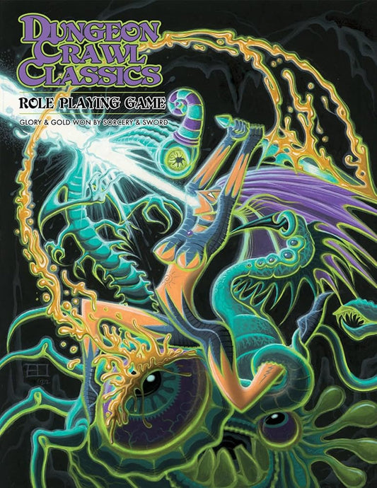 Dungeon Crawl Classics Core Rulebook―Erol Otus Cover cover image