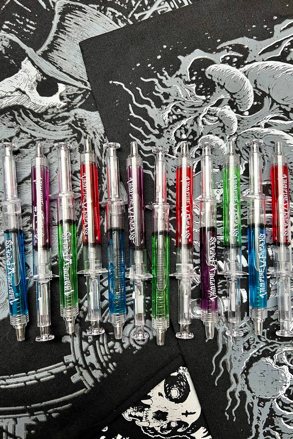 VampireFreaks Syringe Pens [4-Pack]: Multi-color