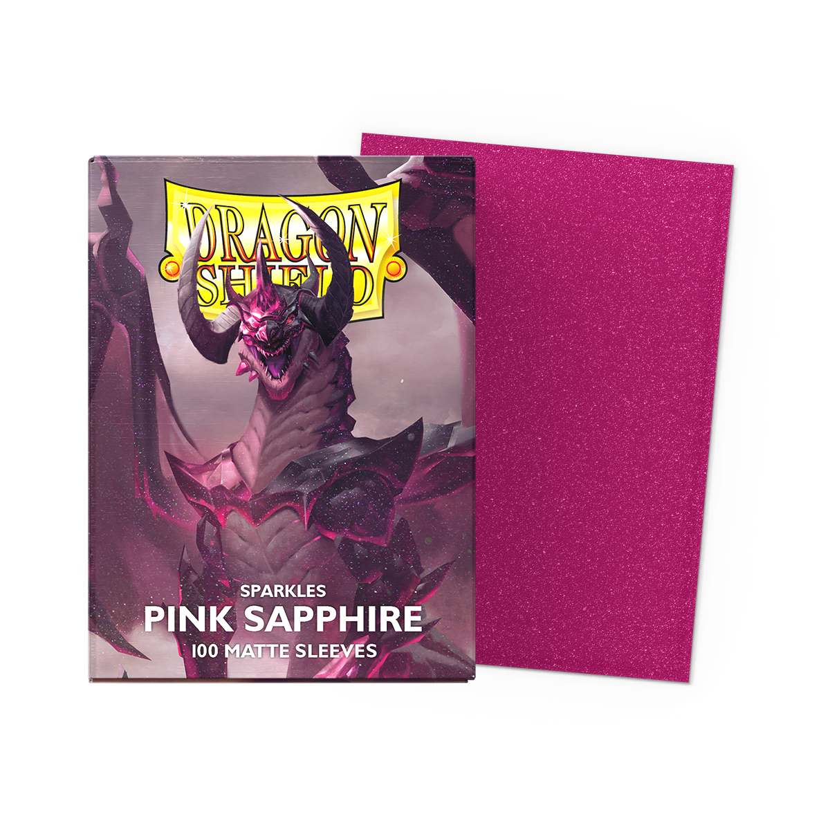 Dragon Shield Matte Pink Sapphire 100ct Pack