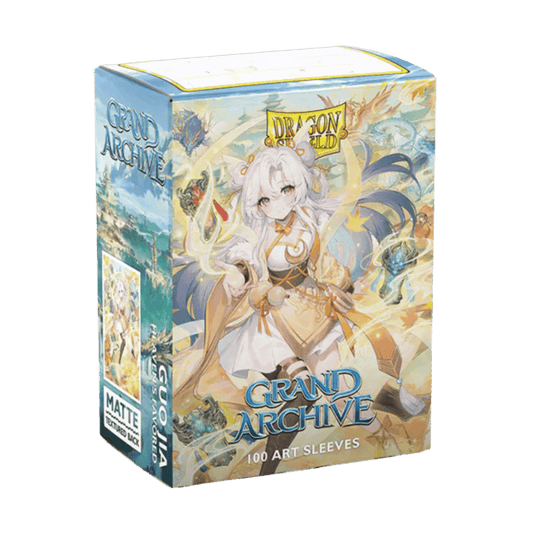 Dragon Shields: (100) Matte Art - Grand Archive - Guo Jia
