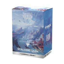 Dragon Shields: (100) Matte Dual Art: Scalding Tarn