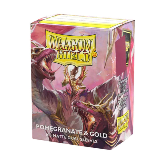 Dragon Shield Matte Dual - Pomegranate & Gold