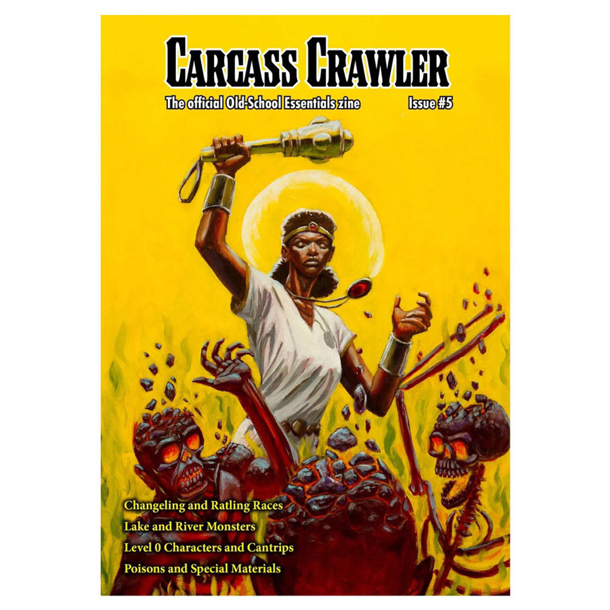 Carcass Crawler: Issue #5: The Official Old School Essentials Zine