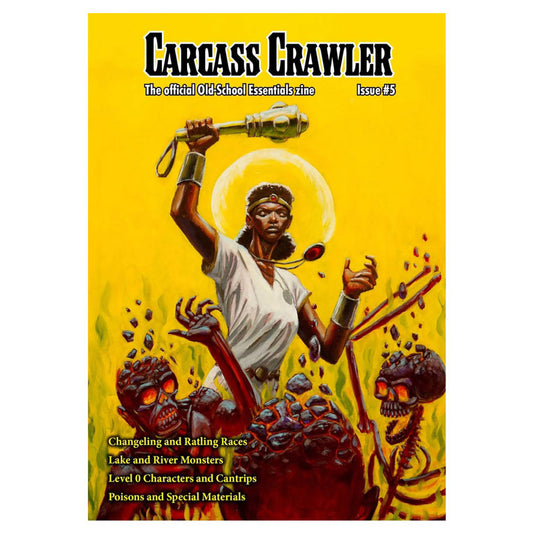 Carcass Crawler: Issue #5: The Official Old School Essentials Zine