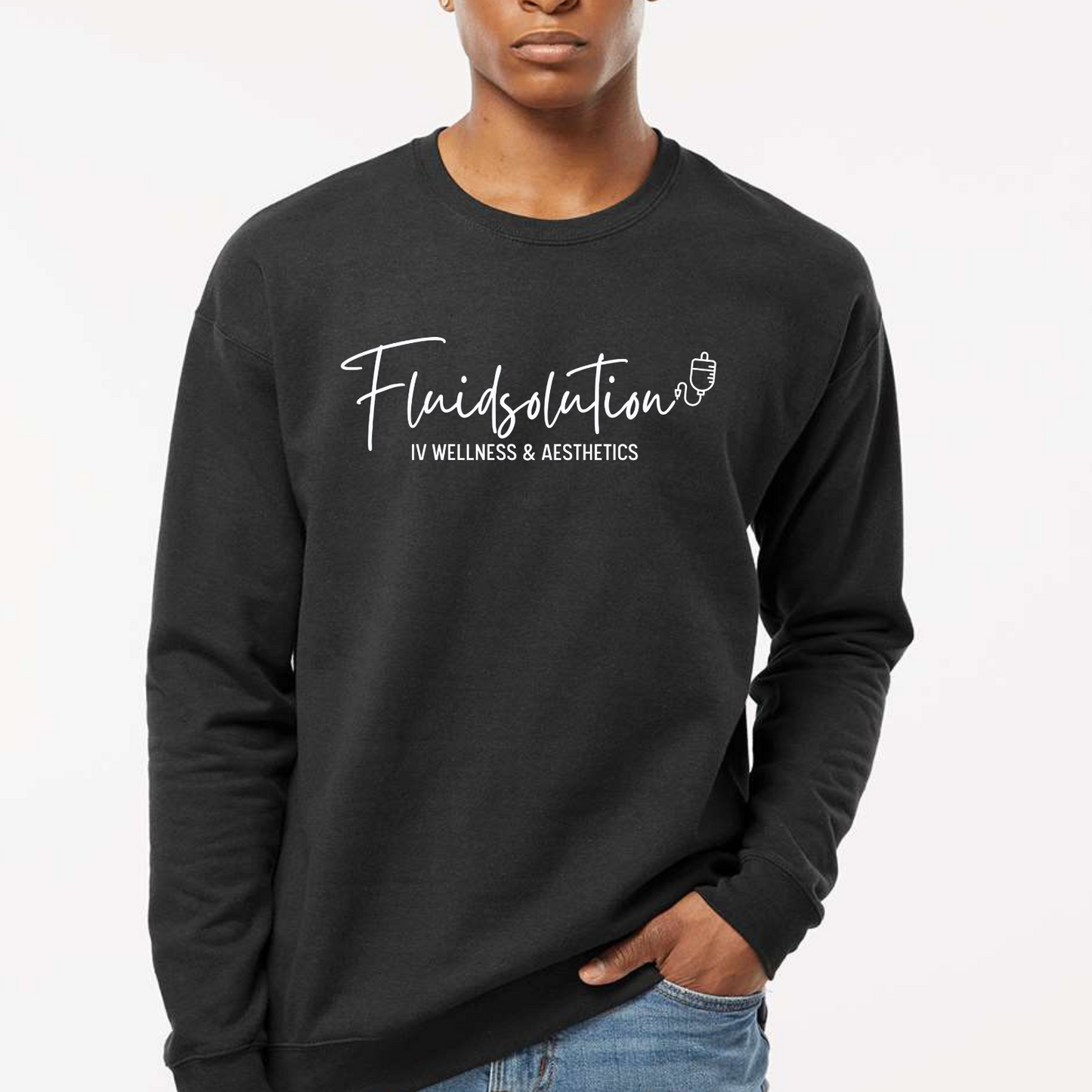 Fluidsolution Unisex Crewneck Sweatshirt