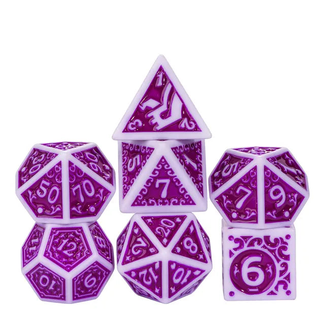 Grape Explosion 7 Dice Set