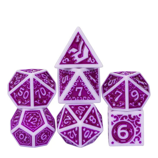 Grape Explosion 7 Dice Set