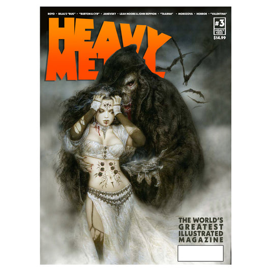 Heavy Metal #3A Luis Royo Cover