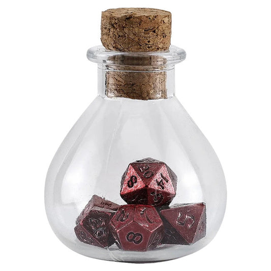 7-Set Fairy Metal Mini Dice (potion bottle)